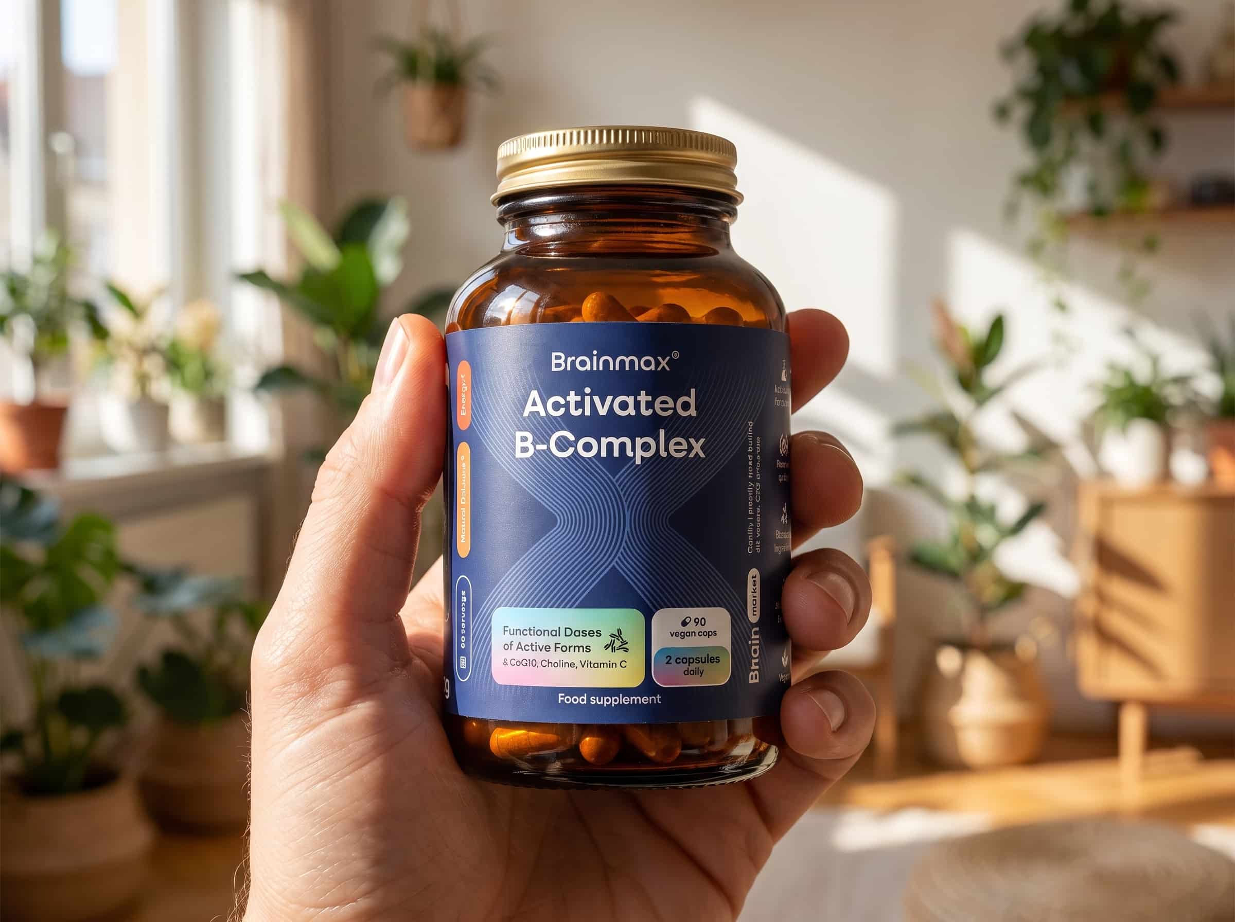 BrainMax Activated B-Complex, 90 Kapseln