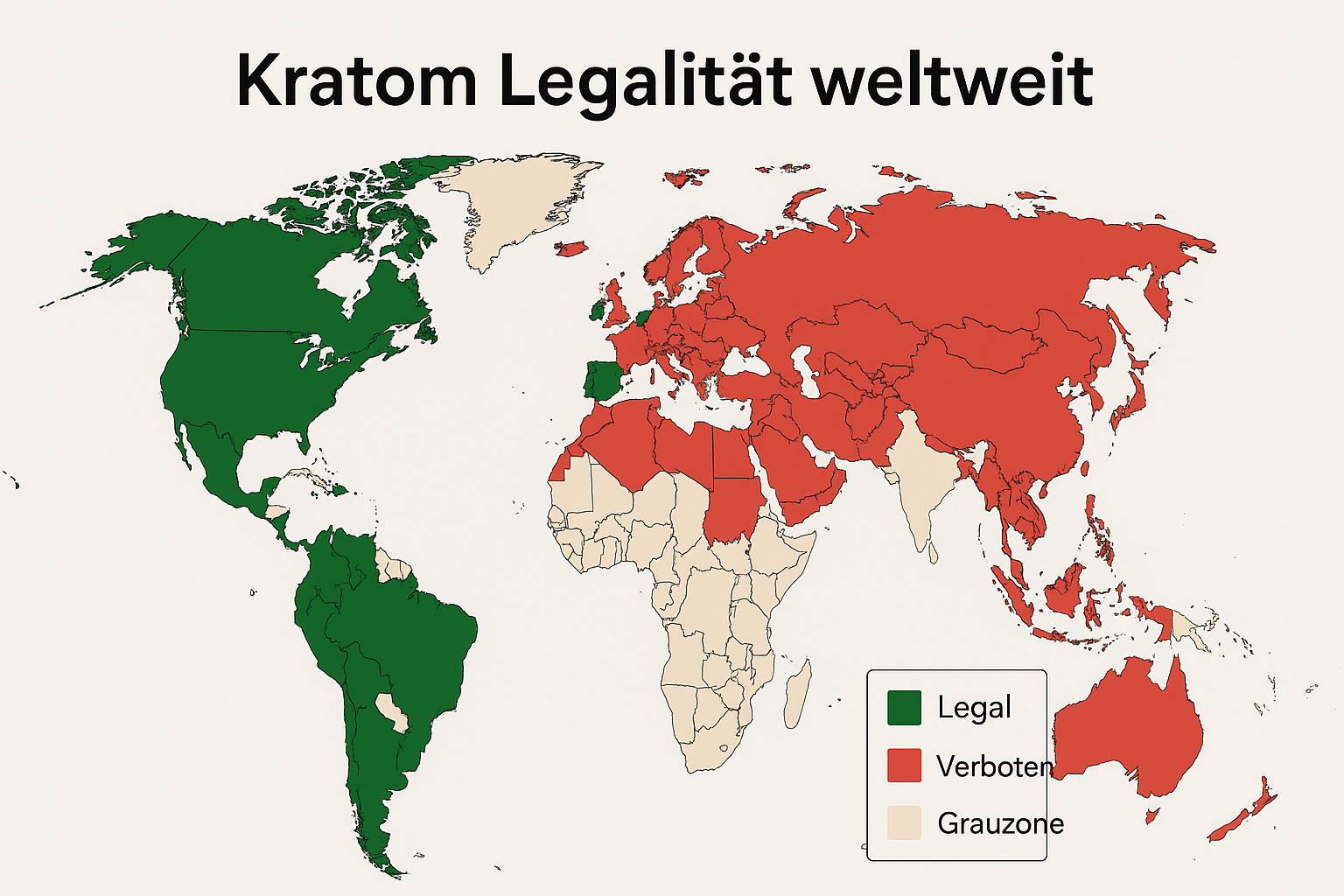 Kratom-Legalität