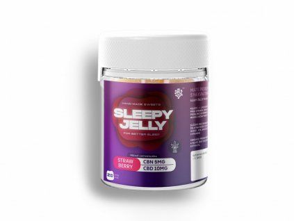 Sleepy Jelly CBN & CBD (20 pcs) – Natural Strawberry