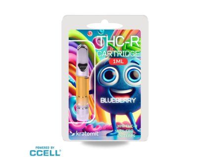 THC-R Cartridge Blueberry 1ml – 30% THC-R & 69% CBD