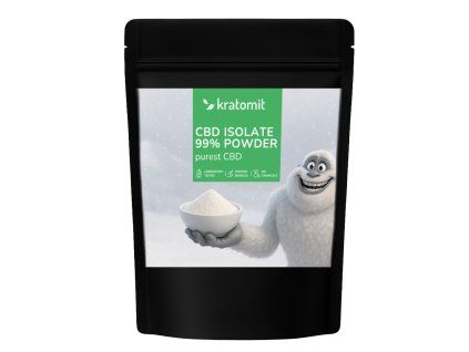 CBD Isolate Powder 99% – pure THC-free isolate, precise dosing, versatile use