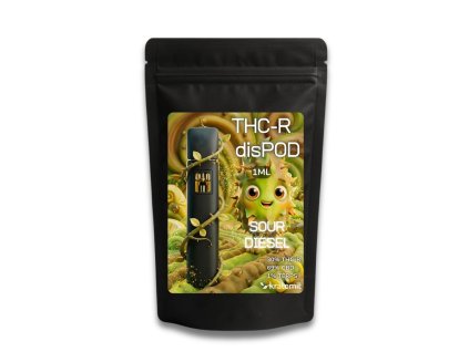 THC R vape pen Sour Diesel