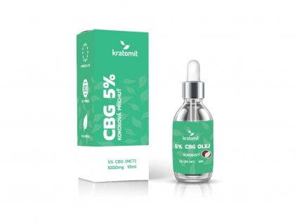CBG 5% MCT, Kokosöl