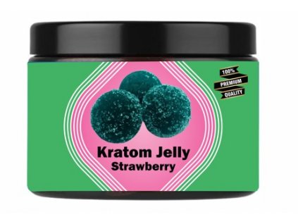 kratom jelly strawberry front