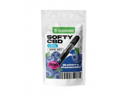 Softy CBD Vape Pen Blueberry Cheesecake – Gourmet 50% CBD