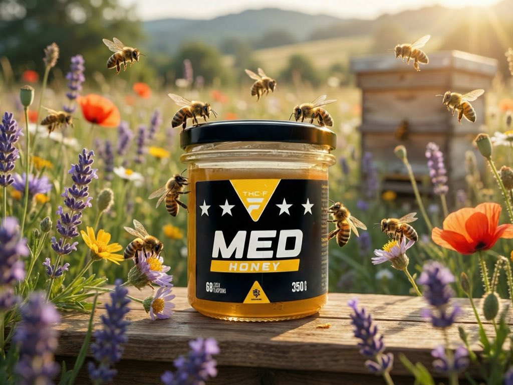 THC-F méz 350g CBG-vel