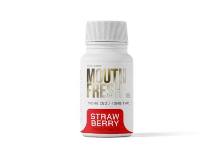 MouthFresh Eper – Frissítő szájspray CBD-vel és szamóca ízzel