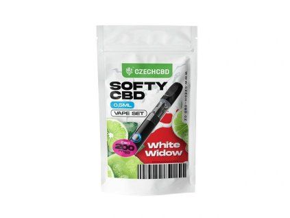 Softy CBD Vape Pen White Widow – Prémium eldobható CBD készülék