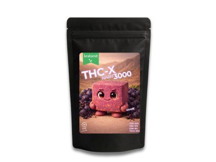 THC-X 3000 Hash Grape – Prémium szőlő aroma és extra erő