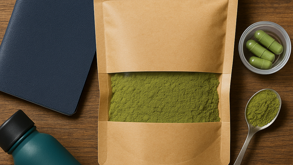 Cestovné balenie kratomu: Ako si ho vziať so sebou bezpečne a prakticky
