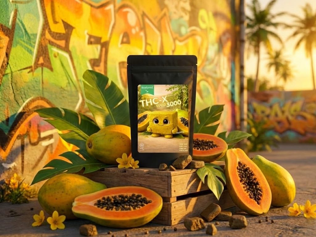 THCX-3000 hašiš Papaya