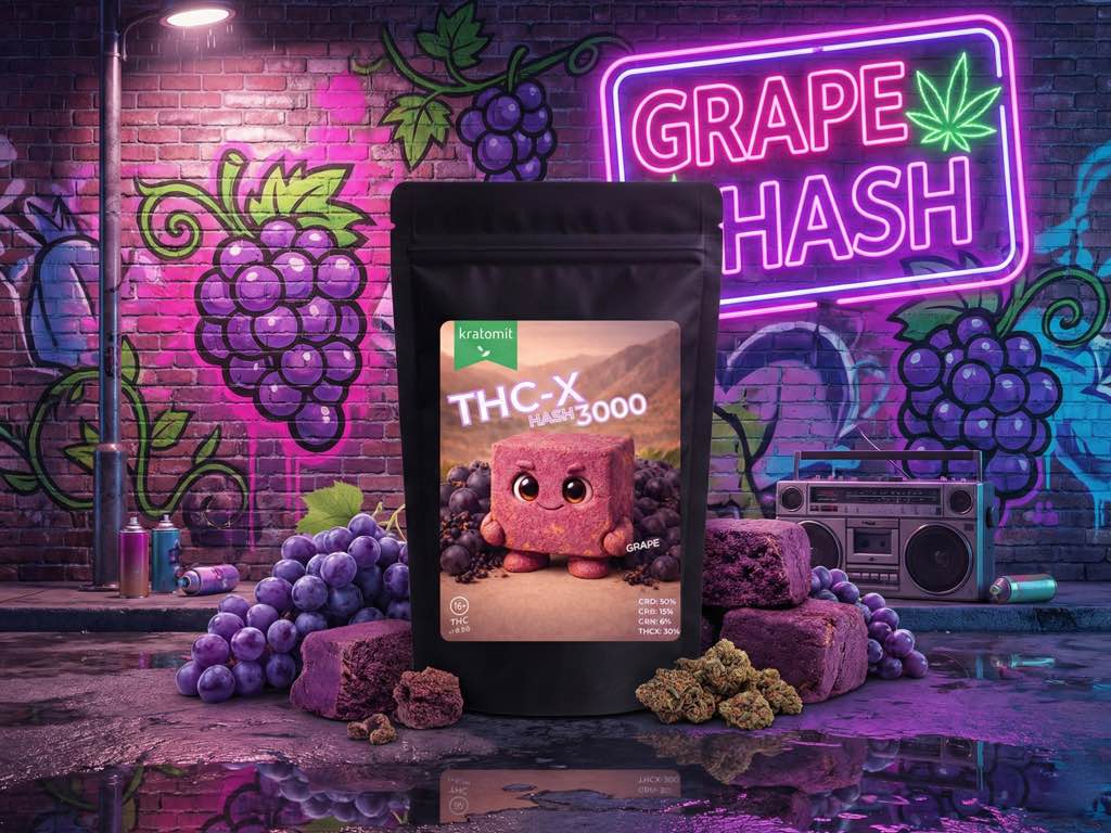 THCX-3000 hašiš Grape