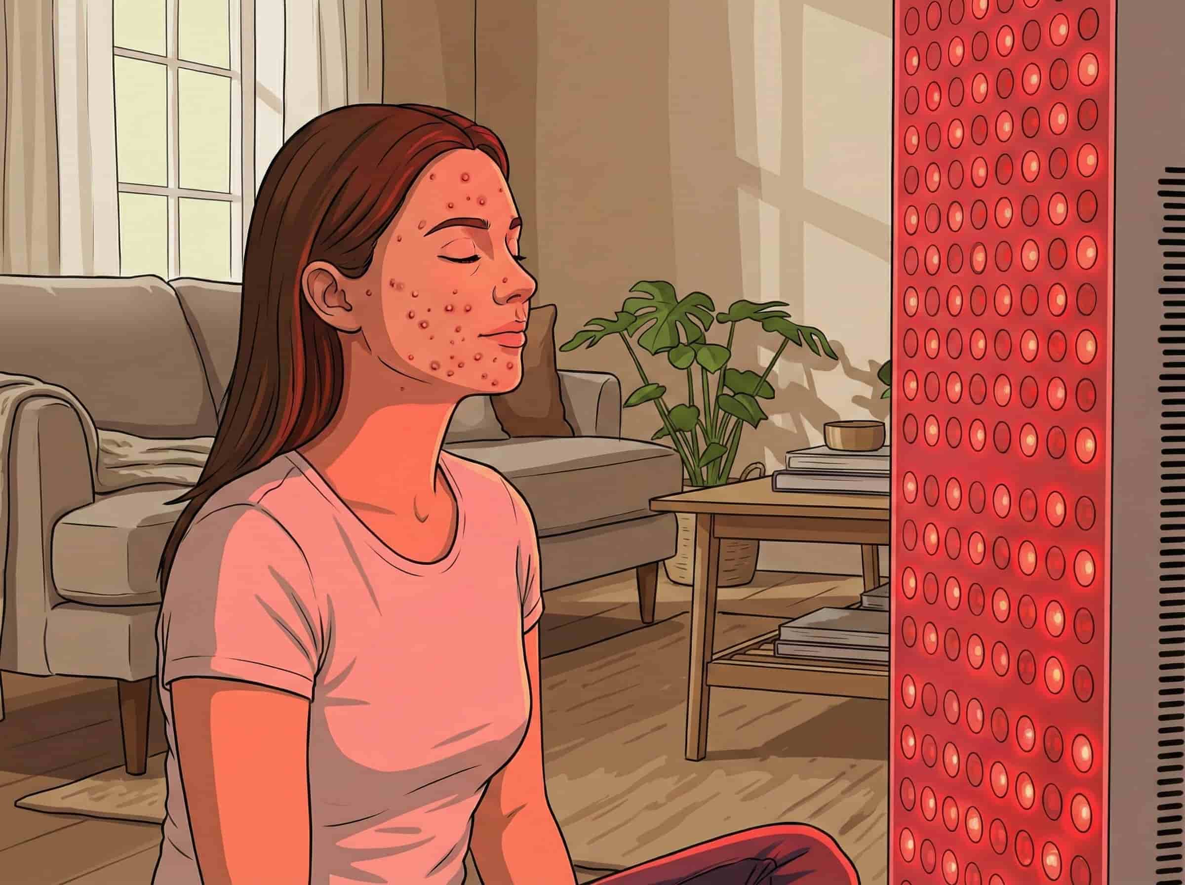 LED panel 1000W červené a infračervené svetlo