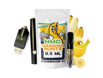 Vaporizer Banana Runtz 95% HHC 0,5 ml