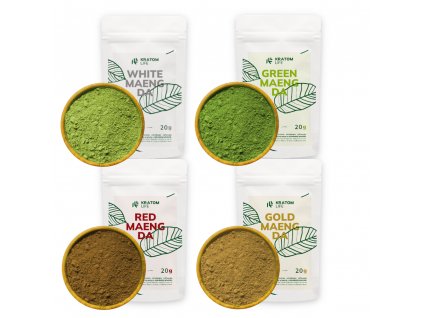 294 balicek vzroku 4x20g kratom prasek