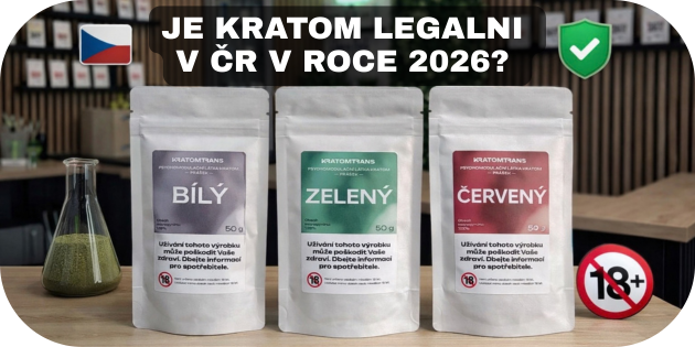 Je kratom legální v ČR v roce 2026?
