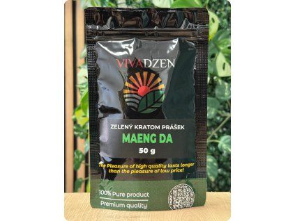 VivaDzen Maeng Da Zelený Kratom 50g