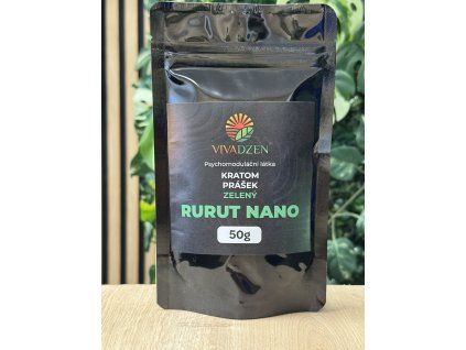 VivaDzen Rurut Nano Zelený Kratom 50g