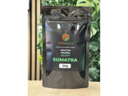 VivaDzen Sumatra Zelený Kratom 50g