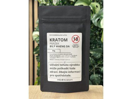 Herbal-store Maeng Da Bílý Kratom 50g