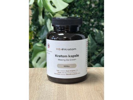 Herbal-store Kapsle Maeng Da Green Kratom 100ks