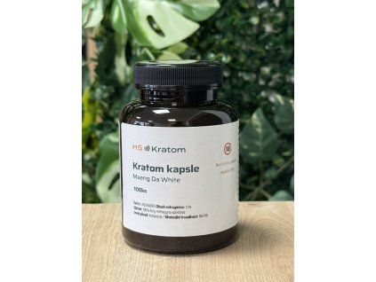 Herbal-store Kapsle Maeng Da White Kratom 100ks