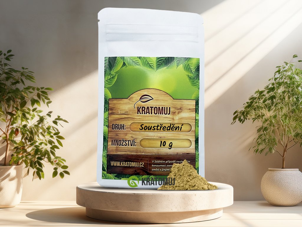 Bílý kratom Soustředění
