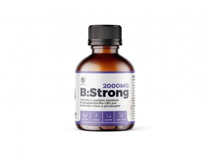 BStrong CBD tablety 2000 mg