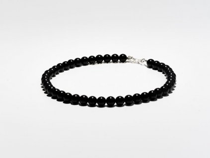 Šungitový náhrdelník na krk 10mm