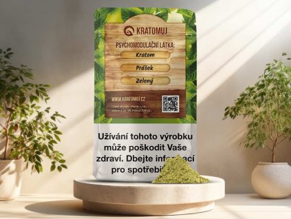 zeleny kratom kratomuj psychomdulacni latka