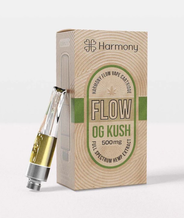 Harmony Flow CBD Cartridge OG Kush 500 mg, 0,5 ml