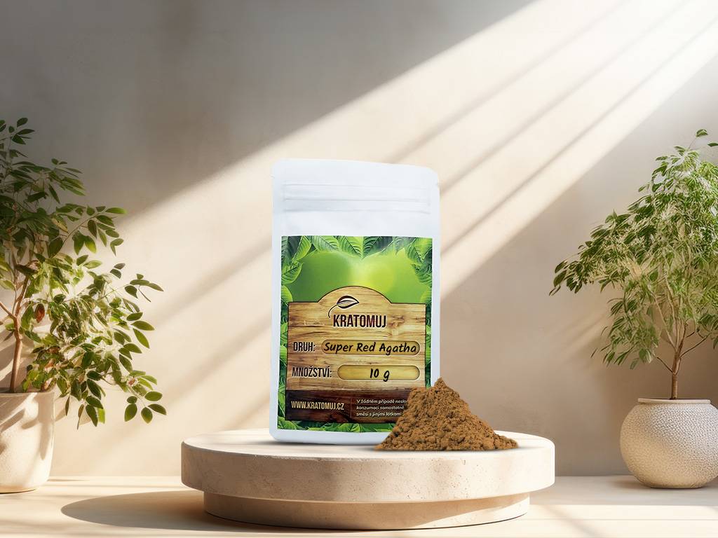 Červený kratom Super Red Agatha Gramáž: 10g