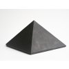 Šungitová pyramida, 12 cm leštěná