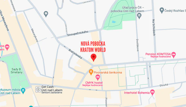 Kratom-world-usti-prodejna-mapa