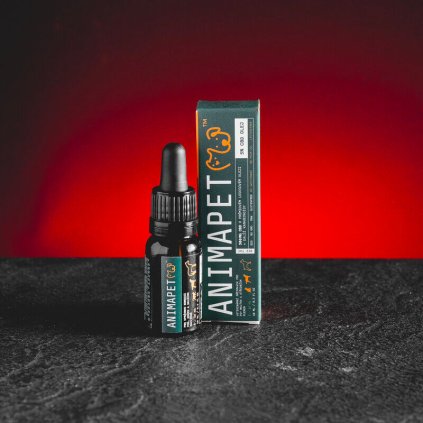 CBD Olej pro psy 5% lososový olej pro psy snížení psího stresu