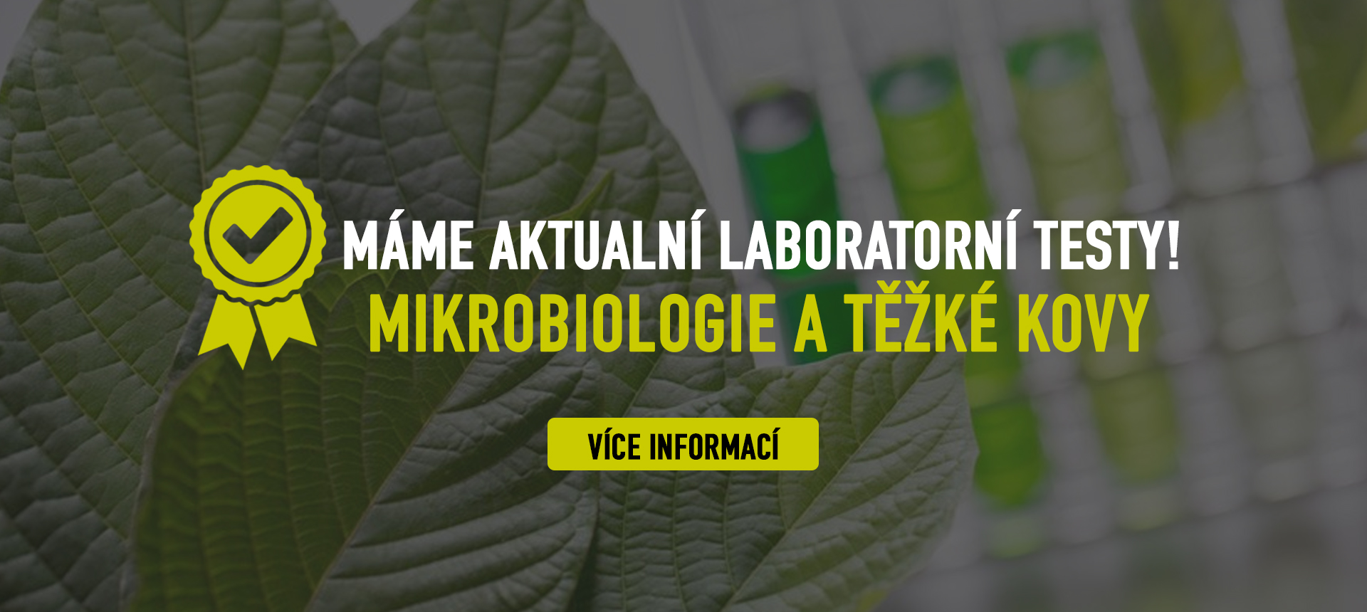 Banner 2 - Informace o testech - Desktop