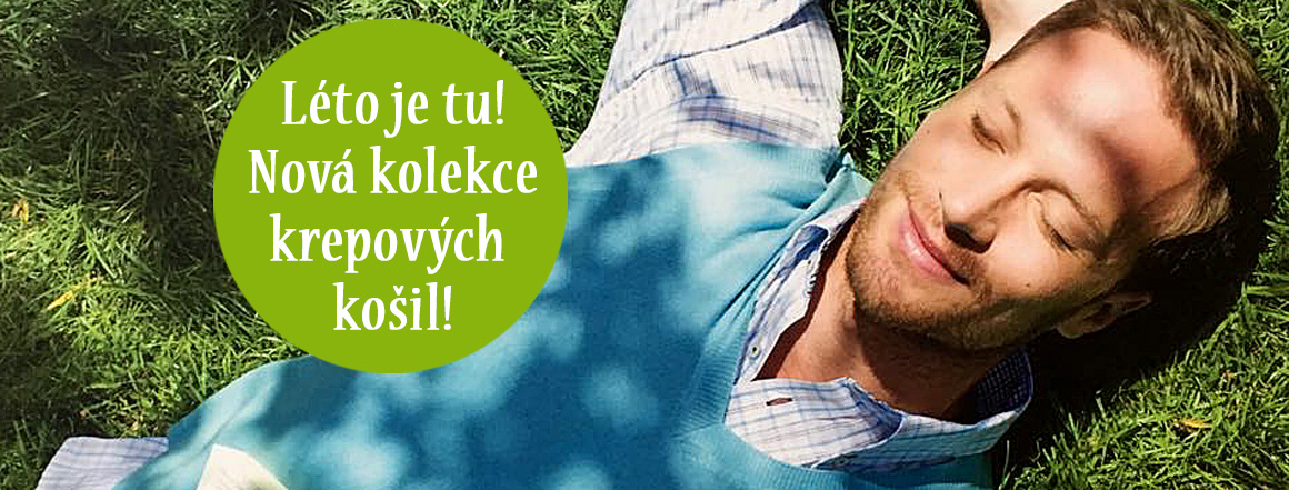 Bavlněný krep - vynikající materiál na košile do horkých dnů