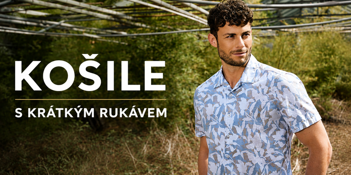 Košile Eterna s krátkým rukávem - ihned k dodání