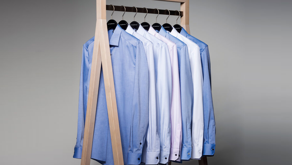 ETERNA COVER SHIRT - zcela neprůhledná krycí košile