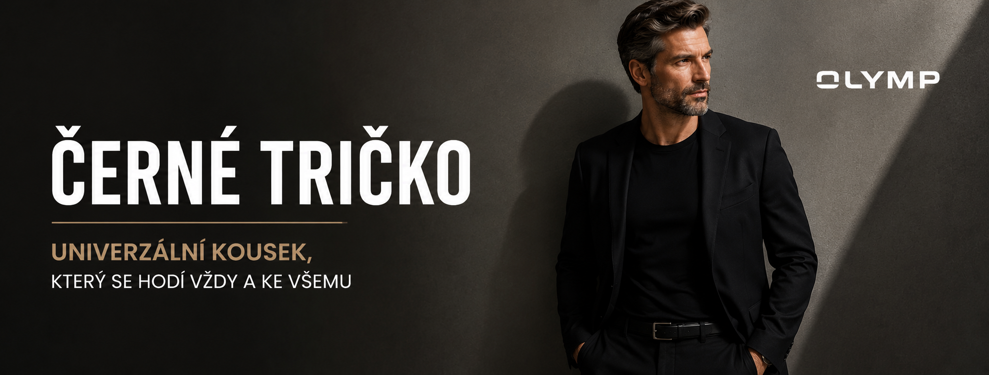 černé tričko - bavlněné tričko
