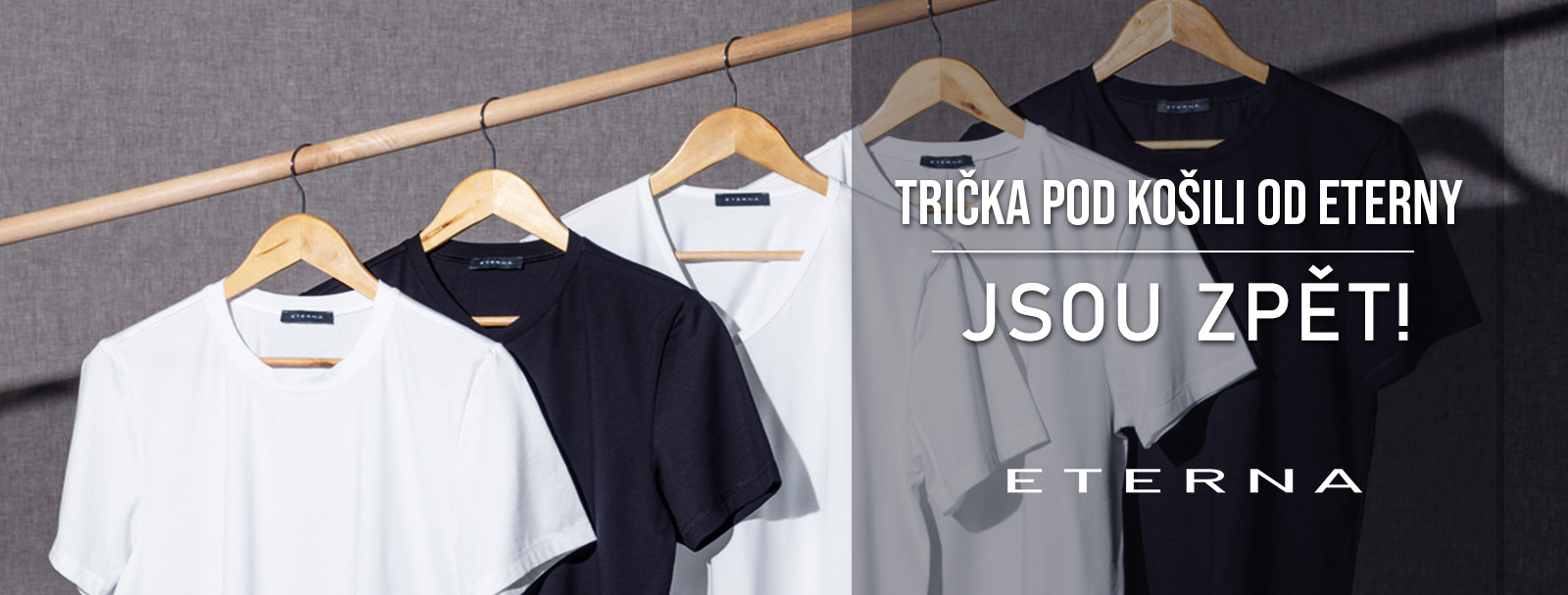 černé tričko, bílé tričko, trika pod košili