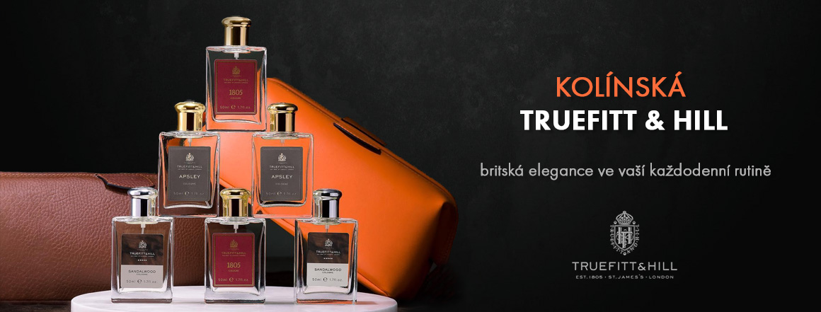 tradiční britská kolínská Truefitt & Hill