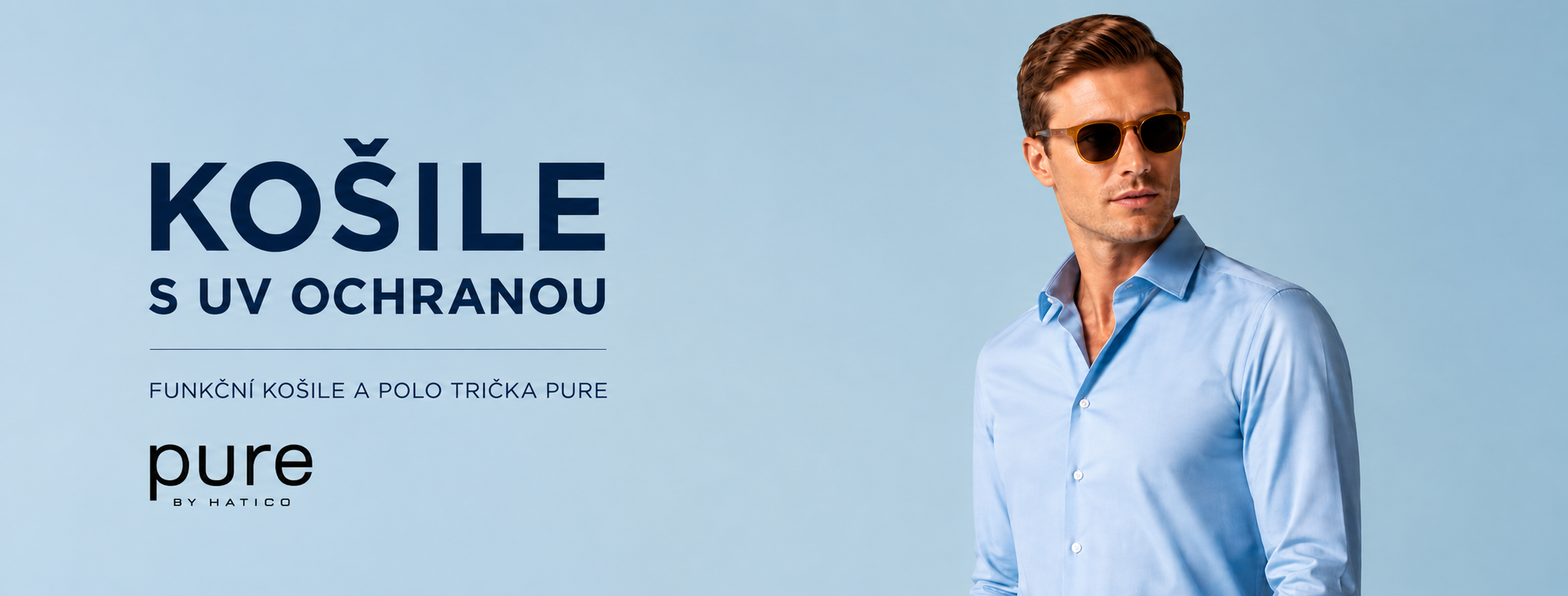 košile s UV ochranou - funkční košile a polo trička pure