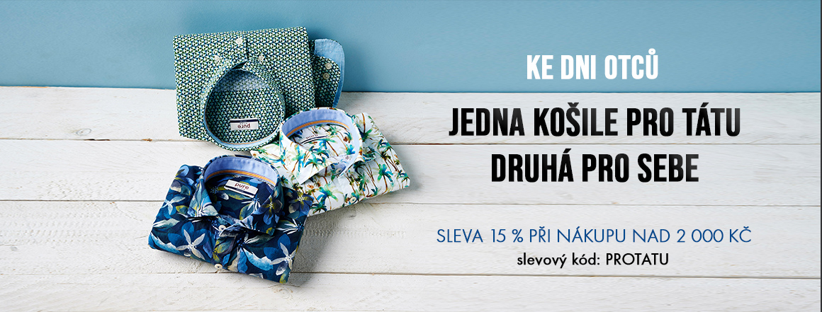 den otců, sleva 15% - košile pro tátu- dárek pro tátu