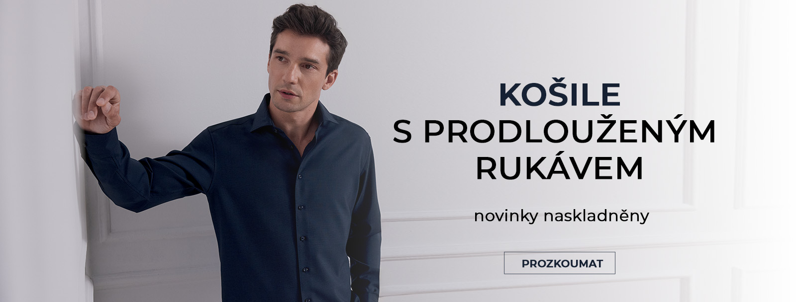 prodloužené košile, košile s prodlouženým rukávem