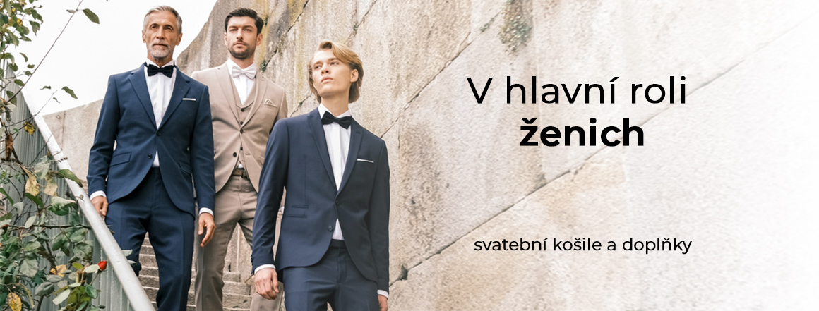 svatební košile - košile pro ženicha - vše pro ženicha