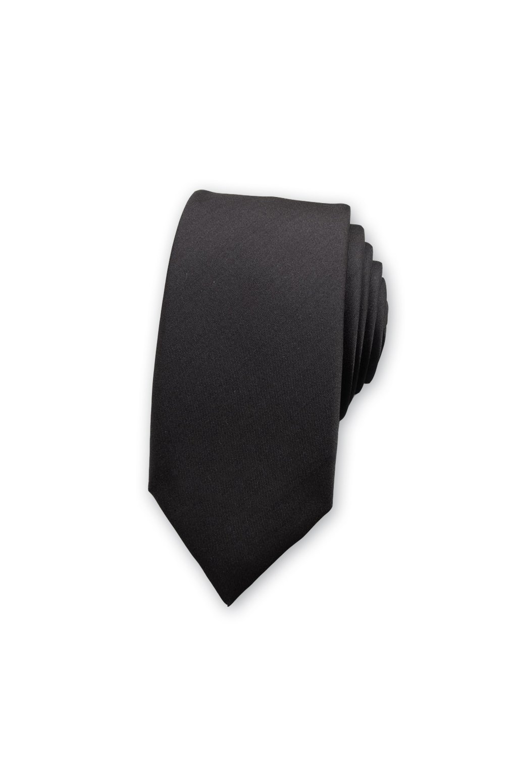 Úzká kravata Avantgard - černá