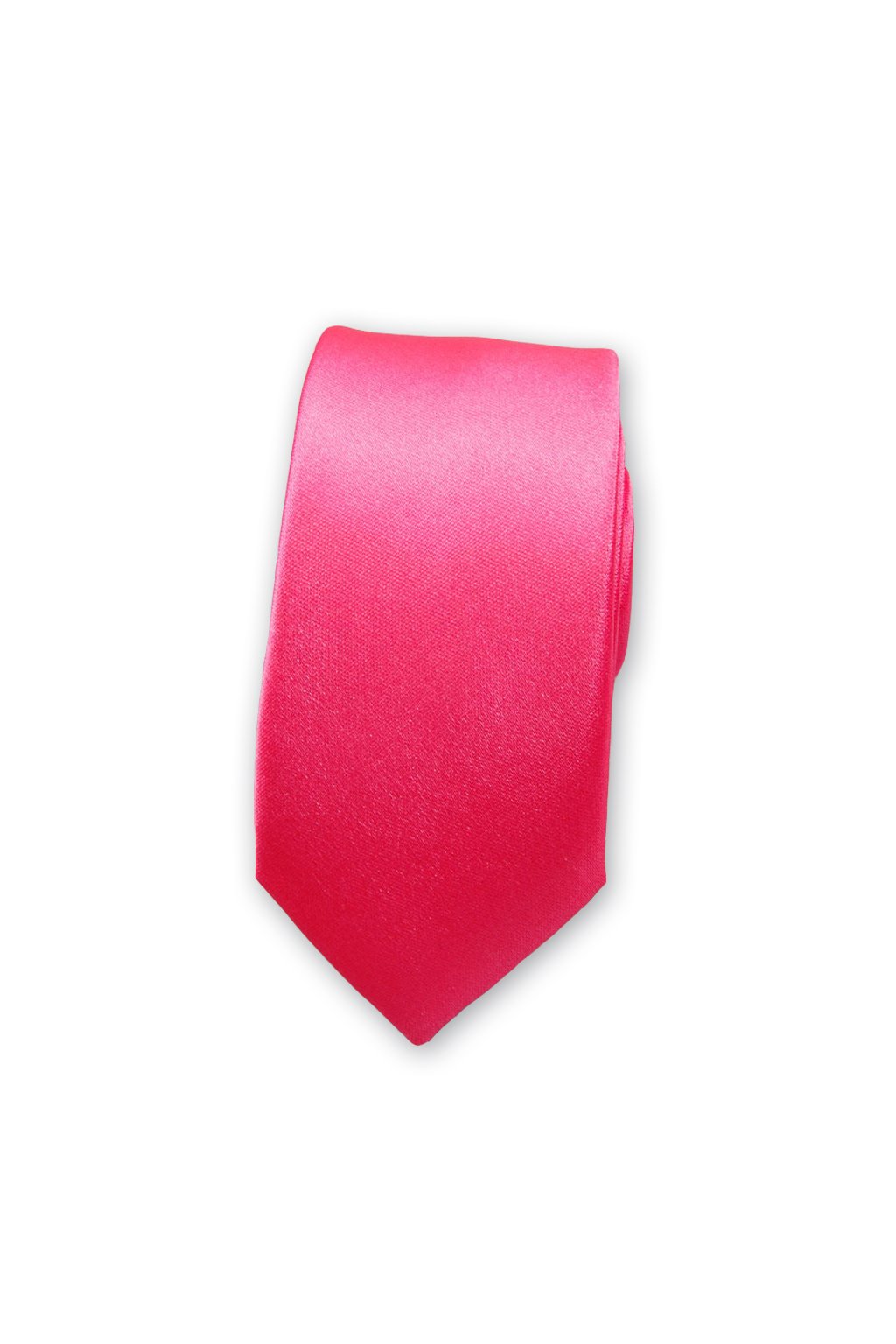 Úzká kravata Avantgard - růžová