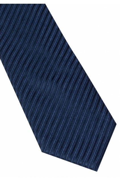 Hedvábná kravata Eterna - pruhovaná modrá
