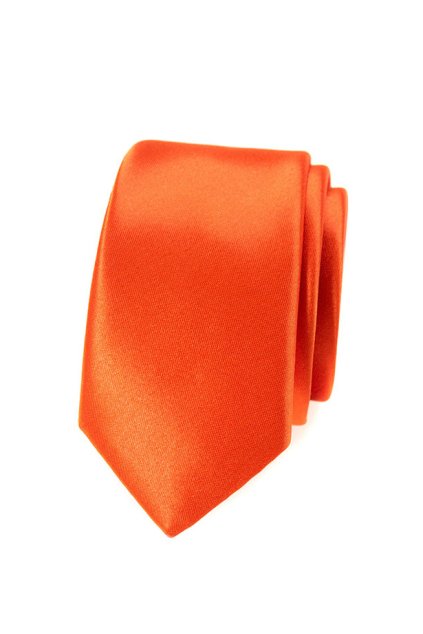 Úzká Kravata Avantgard - oranžová